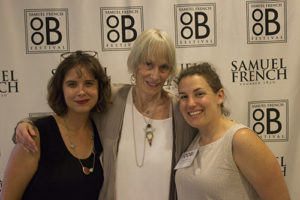 Tina Howe (center) with co-Artistic Directors Amy Rose Marsh (left) and Casey McLain (right).