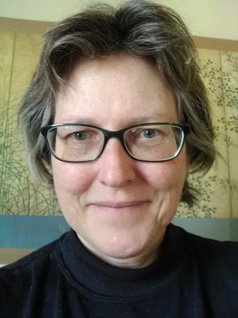 Featured image for “<span style="font-size:20px"><em>Landis and the Bear</em><br><span style="font-size:16px"><span style="color:#E64B2D"> by Cate Berg”